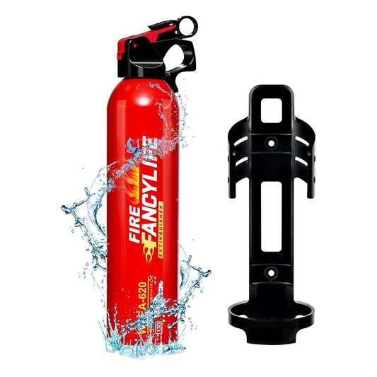 Fire Extinguisher for Home Kitchen Car Vehicle, Non-Toxic Water-Based Fire Extinguishers for House with Mounting Bracket, Portable Small A B C K Fire Extinguisher, 1 Pack